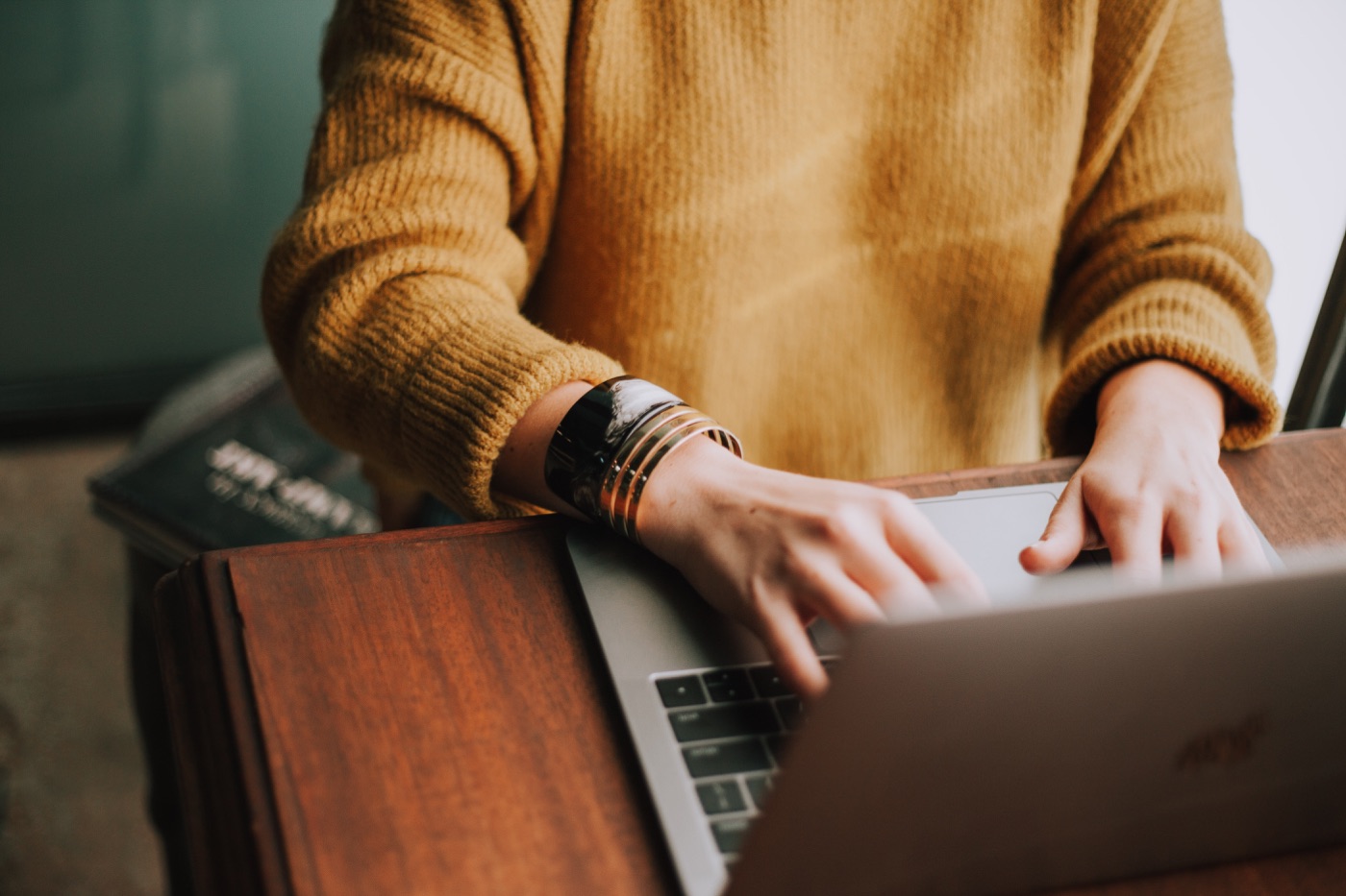 Online-Support am Laptop